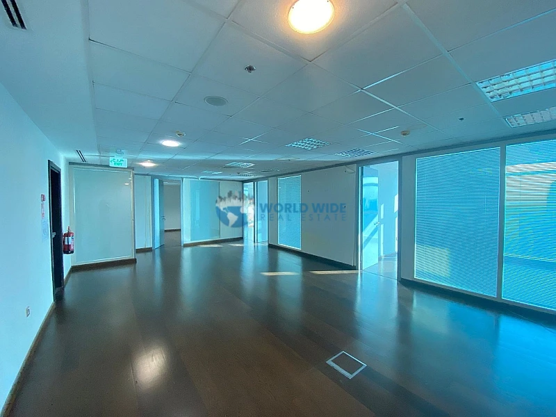 Quarter-Floor 200 SQM Office for Rent in West Bay
