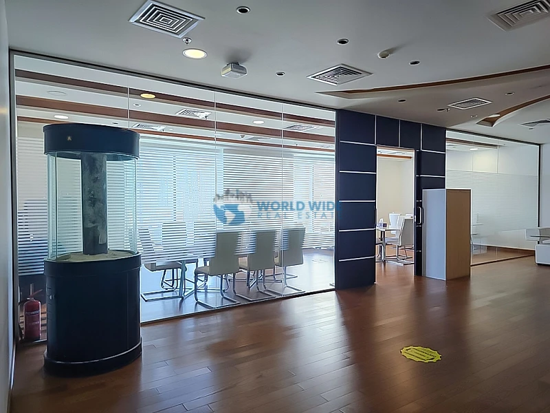 Semi-Furnished 1080 sqm Office for Rent in West Bay,