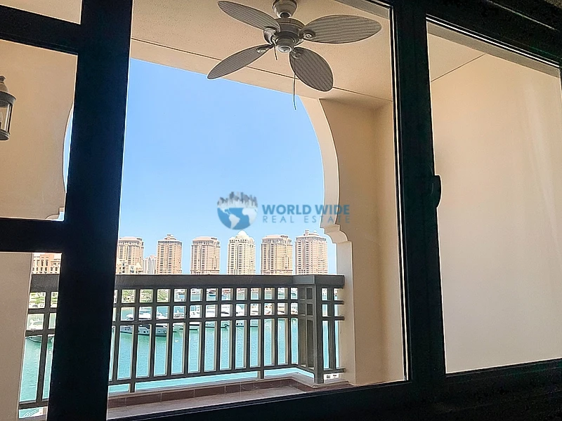 Stunning 1‑BHK Fully Fitted Apt with Porto Arabia Water View