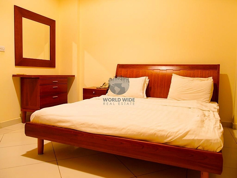  Luxury 1BHK service apartment located in a prime locality in Al Sadd