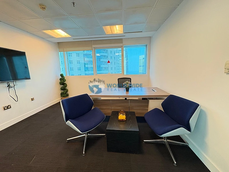 QFC-Approved Office Space with Modern Outlook !