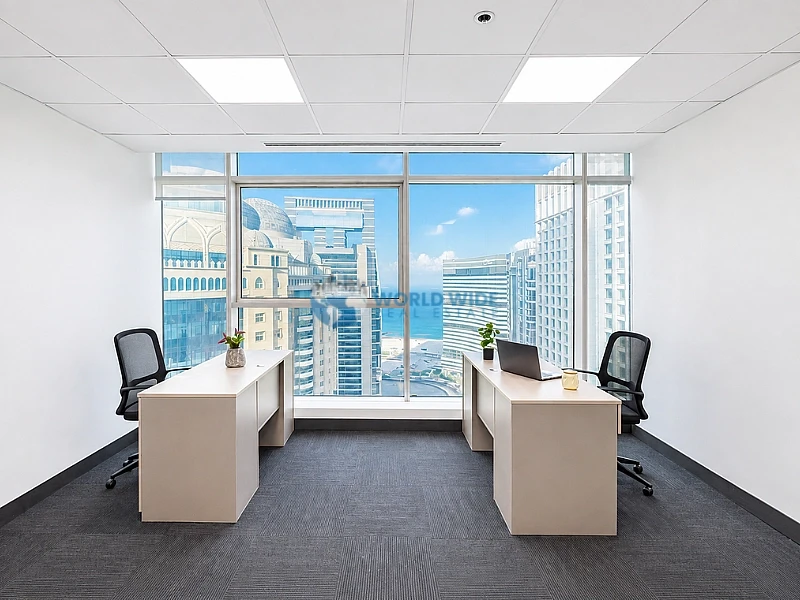 Spacious 22 SQM Serviced Office in West Bay | Bills Included