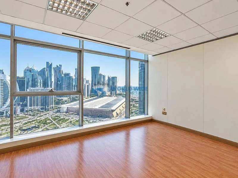 Spacious 400 SQM Office with Panoramic Sea Views in West Bay