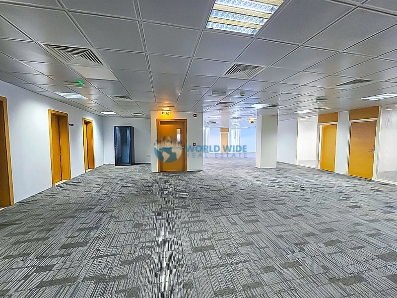 1110 SQM Fitted Office for Rent in Fereej Bin Omran 
