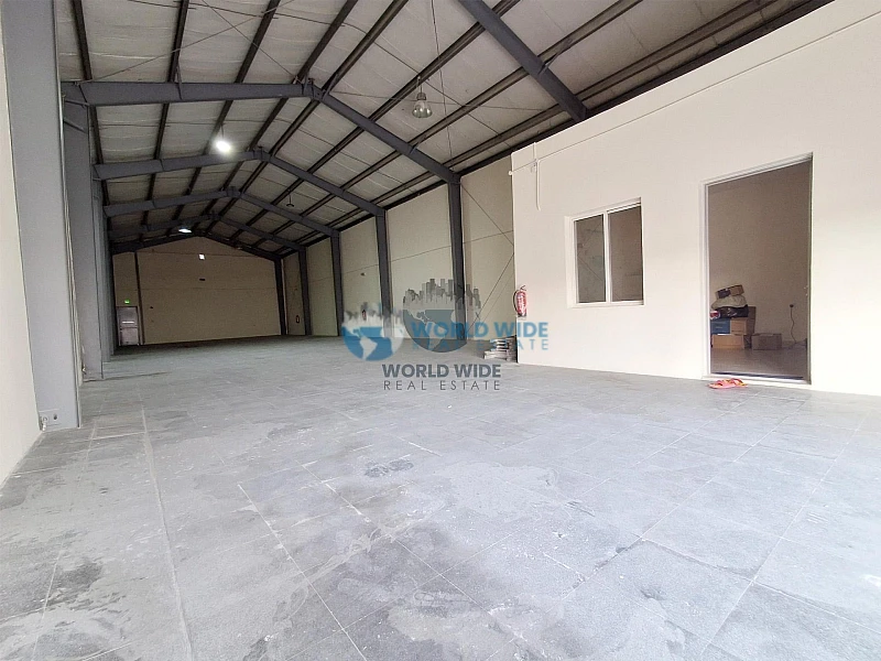 Brand New Warehouse with 4 Offices for Rent in Industrial Area, Doha