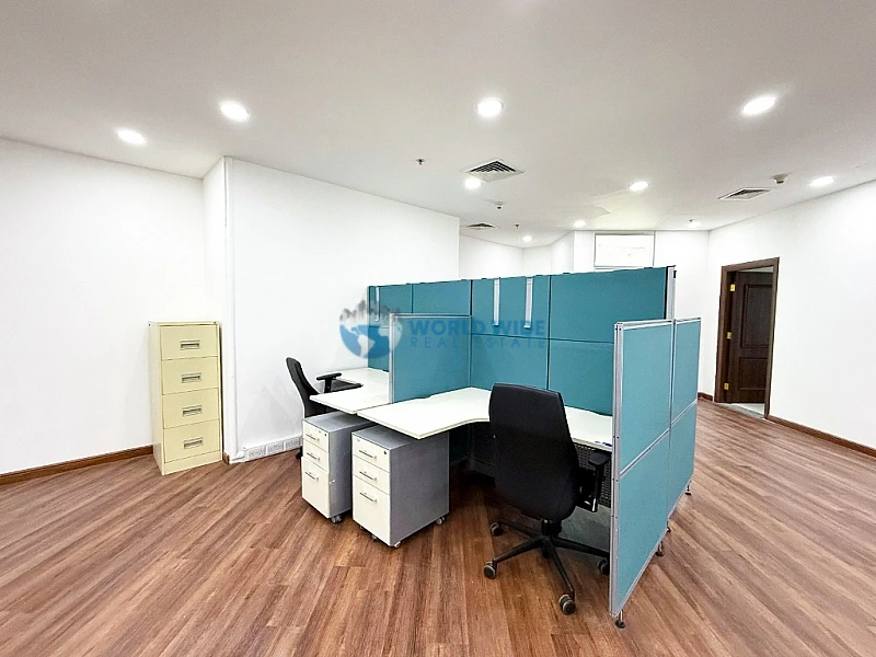 Fully Furnished office for rent in west bay | 1 month grace period