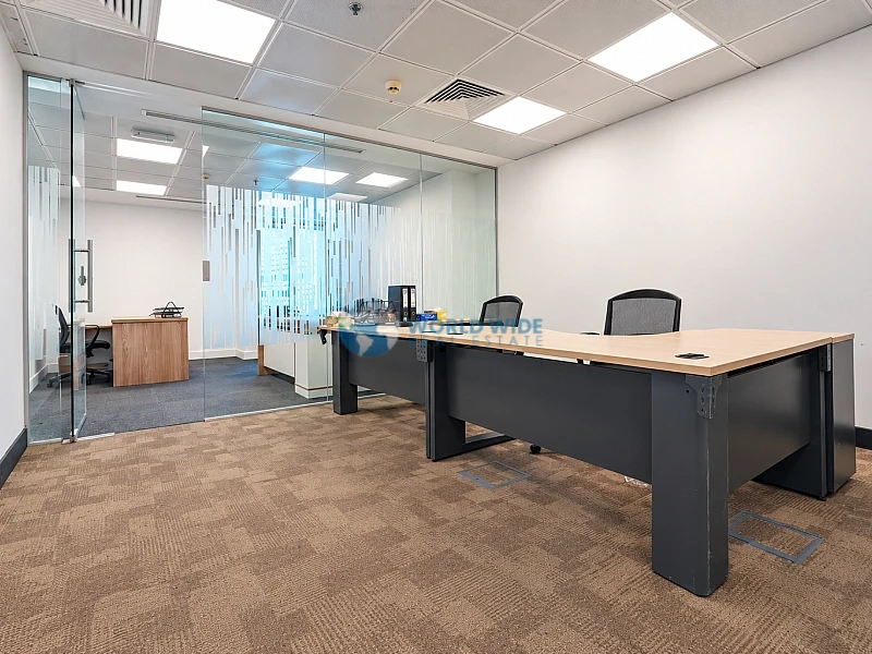 Fully Furnished Scenic View Office Space in West Bay