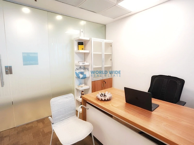 11 SQM Sea View Office | Prime West Bay Business Address