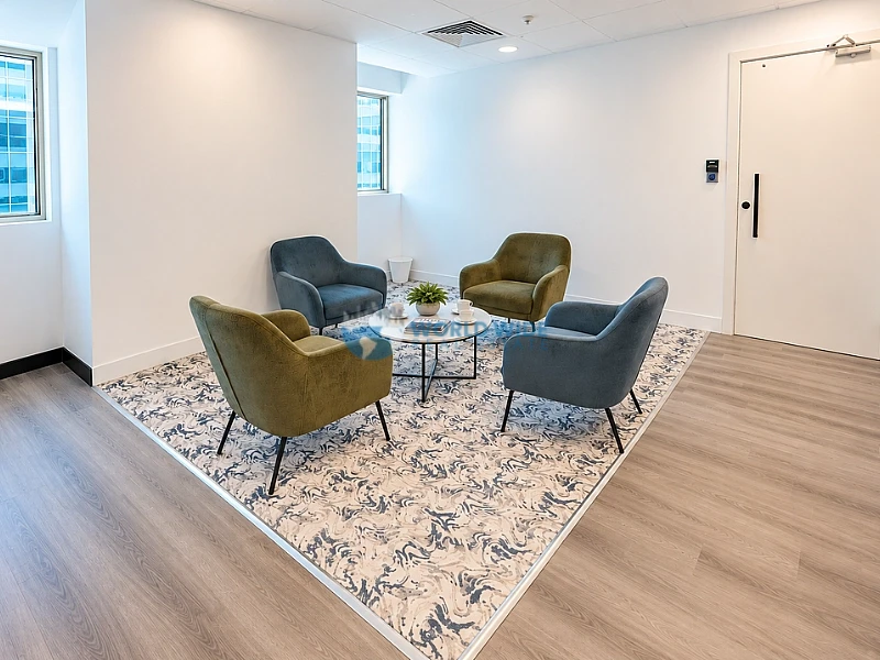 Premium Fully Furnished Half-Floor Office with Sea & Doha Skyline Views