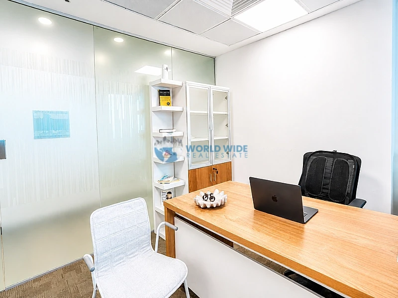 11 SQM Sea View Office | Prime West Bay Business Address