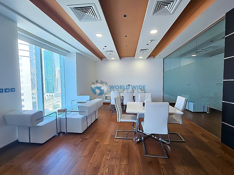 Semi-Furnished 1080 sqm Office for Rent in West Bay,
