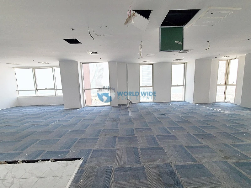 Semi Fitted Open Space Office For Rent In Lusail