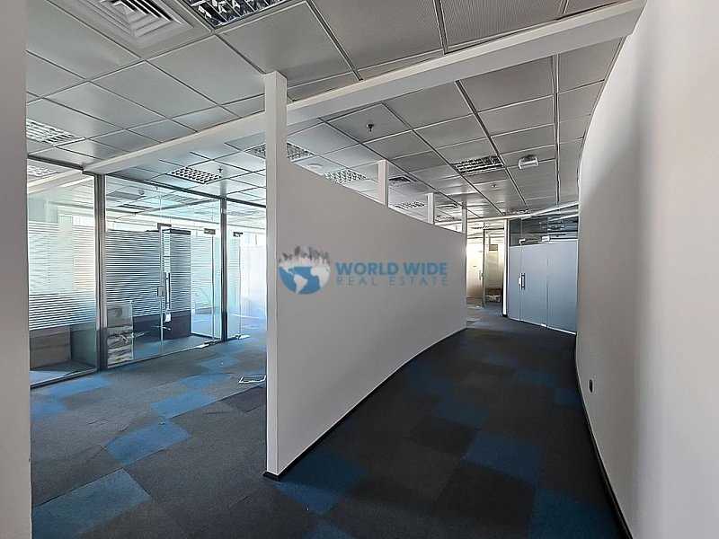 Semi-Furnished 1080 sqm Office for Rent in West Bay,