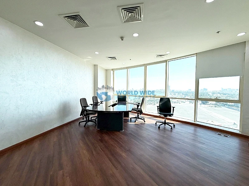 Fully Furnished office for rent in west bay | 1 month grace period
