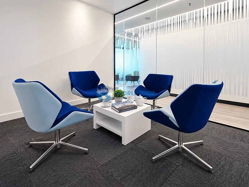 Premium Fully Furnished Half-Floor Office with Sea & Doha Skyline Views