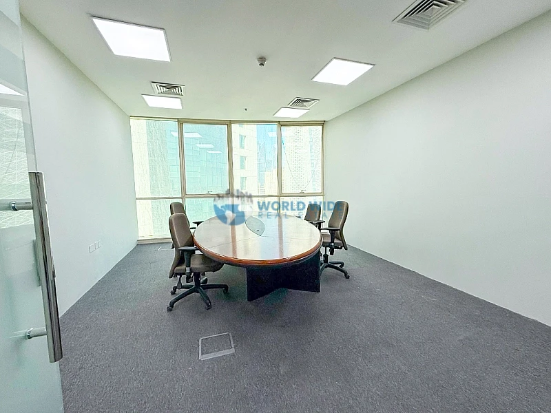 Fully Furnished Office Space for Rent in West Bay | 219 SQM | Sea View