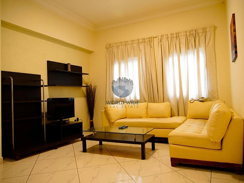 Luxury 1BHK service apartment located in a prime locality in Al Sadd