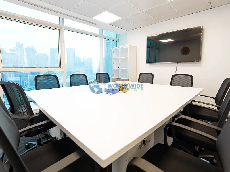 Ready-to-Move-In 35 SQM Office in Prime West Bay Location