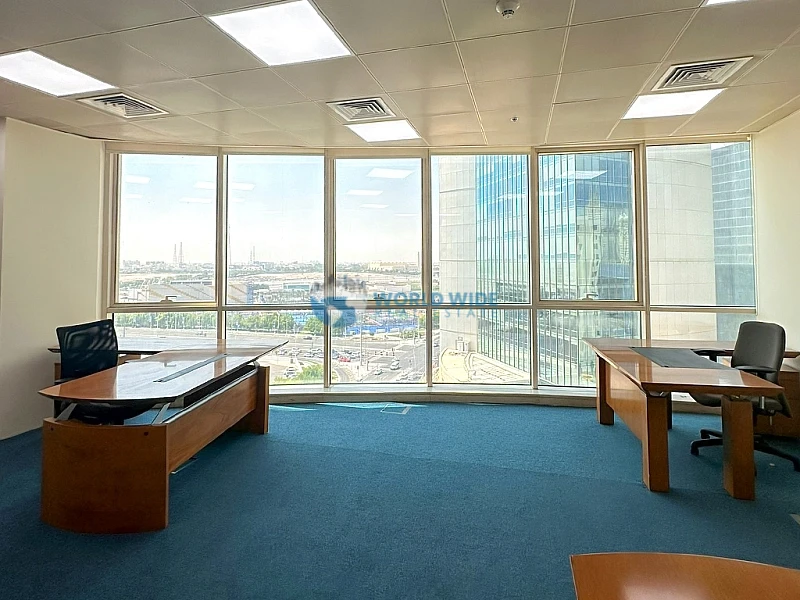 148 SQM Furnished Office for Rent in West Bay – Prime Location at Best Price