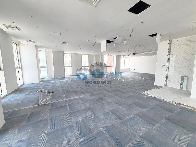 Semi Fitted Open Space Office For Rent In Lusail