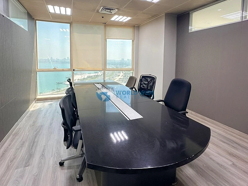 230 SQM Fitted & Furnished Office for Rent in West Bay