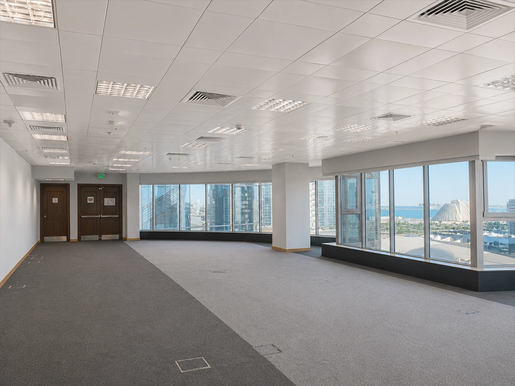 Premium Office Spaces for Lease in West Bay | Sizes from 145 SQM to 450 SQM