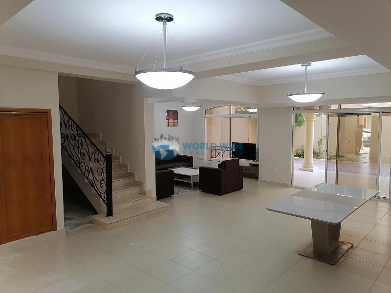 Luxury Villa for Rent in Al Waab - Gym and Pool