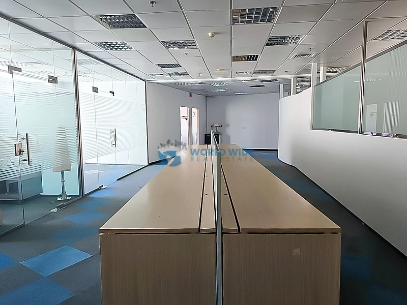 Semi-Furnished 1080 sqm Office for Rent in West Bay,