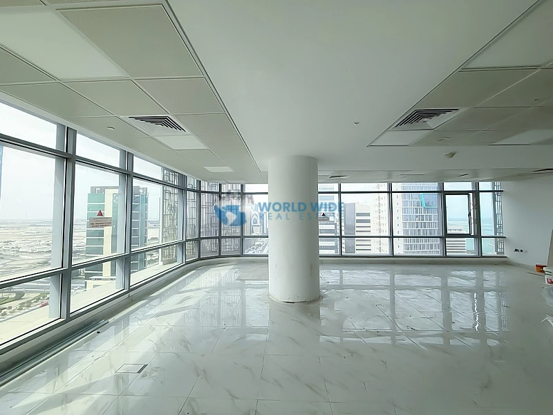 Fitted 150Sqm Office for Rent in Lusail Marina