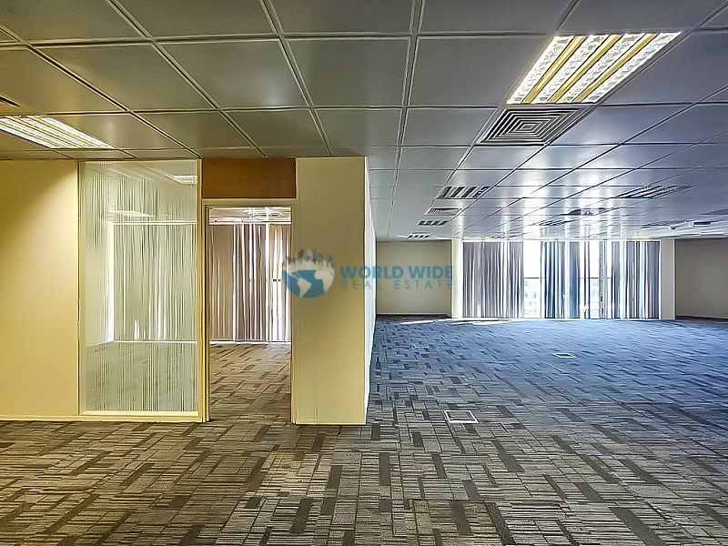Spacious 870 SQM Fitted Office for Rent in Fereej Bin Omran