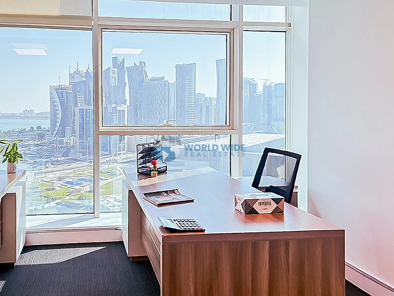 Spacious 22 SQM Serviced Office in West Bay | Bills Included