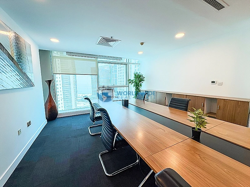 QFC Approved Desk Space with a view.