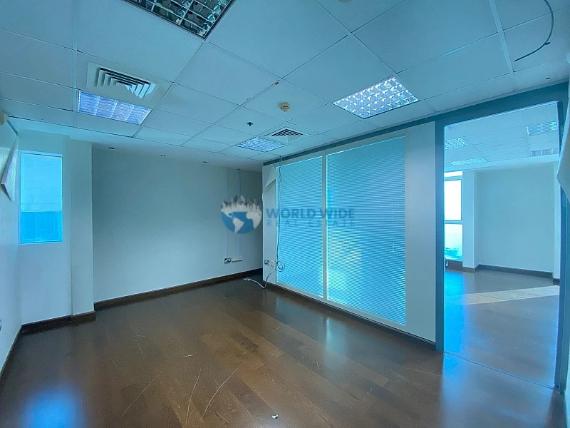 Quarter-Floor 200 SQM Office for Rent in West Bay