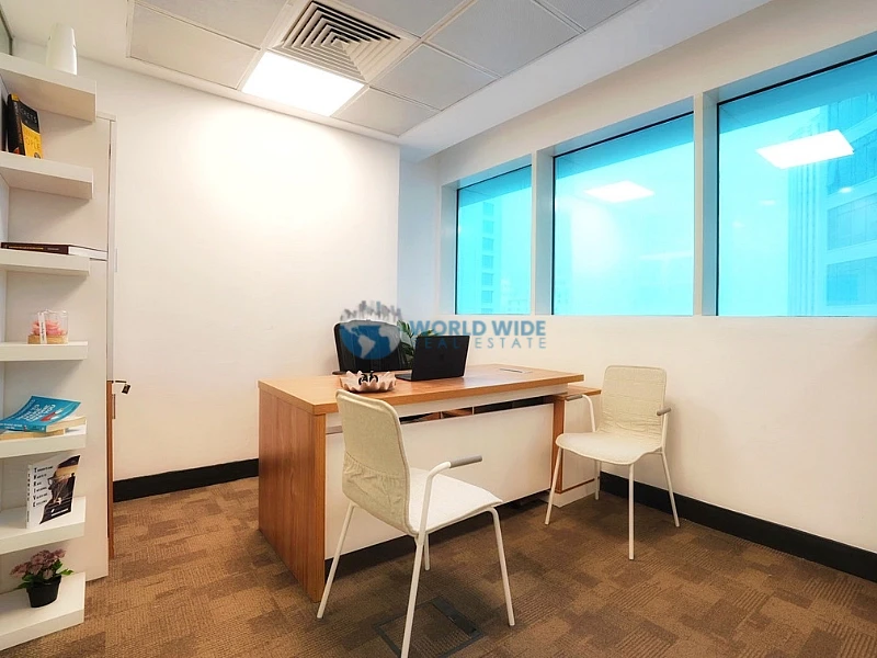 11 SQM Sea View Office | Prime West Bay Business Address