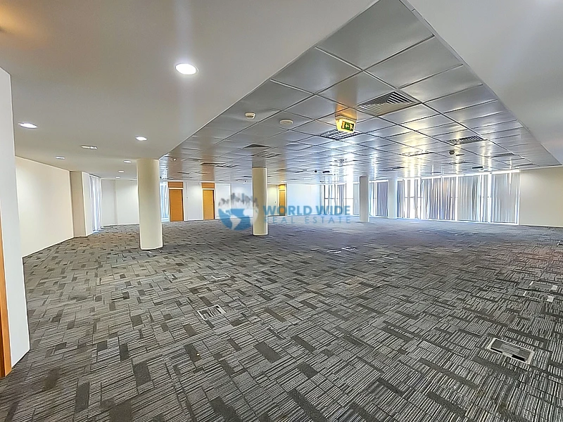 1110 SQM Fitted Office for Rent in Fereej Bin Omran 
