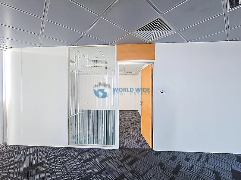 Spacious 870 SQM Fitted Office for Rent in Fereej Bin Omran