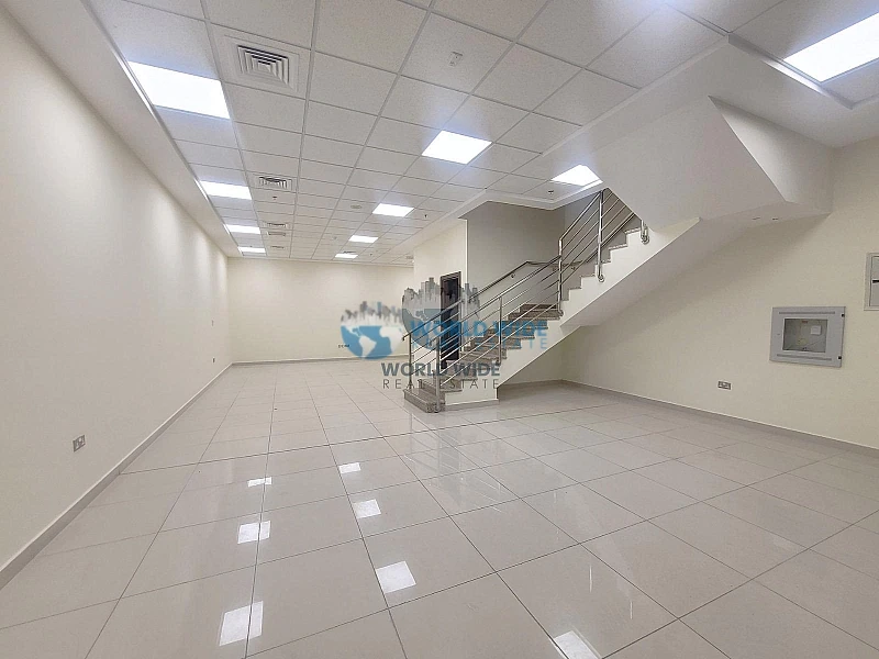 150 sqm shop with mezzanine for rent in Doha